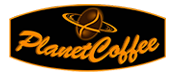 planet coffee logo